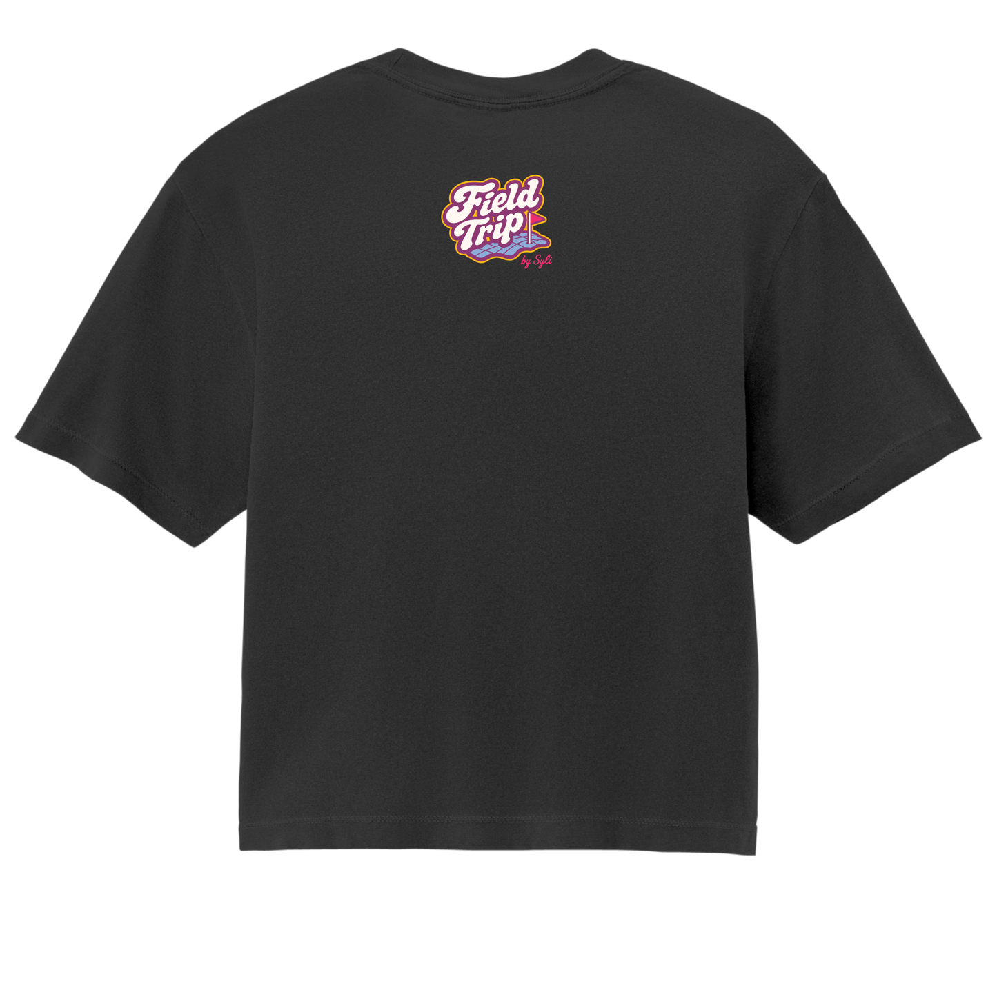 No Soft Serves Sunset Swirl- ADULT Boxy Tee