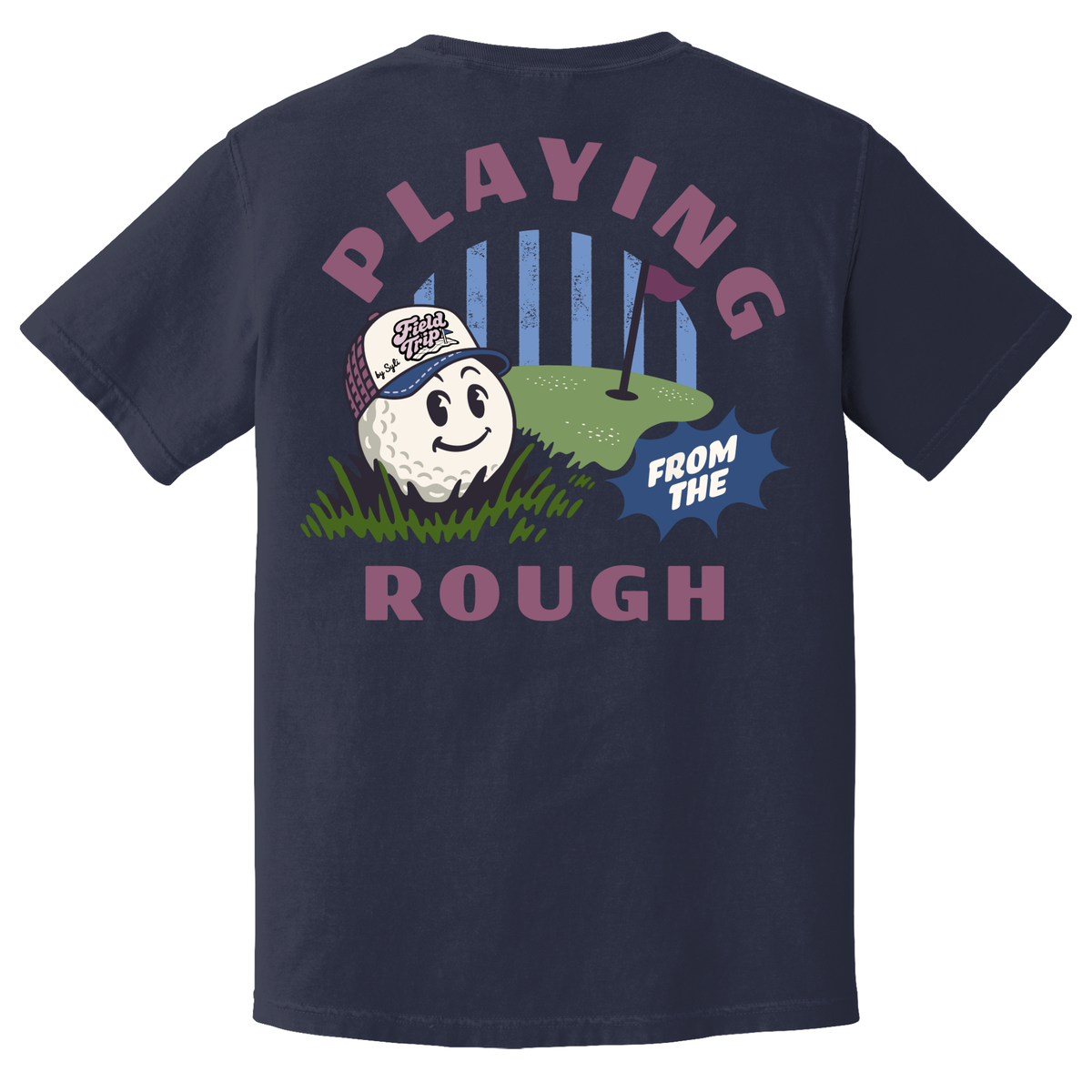 Playing from the Rough Blackberry - ADULT COTTON