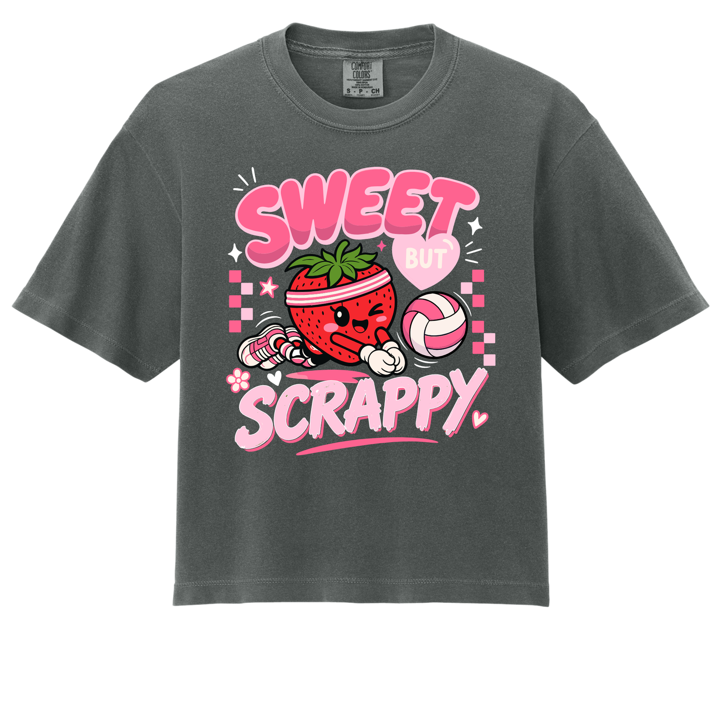 Sweet but Scrappy- Boxy Tee
