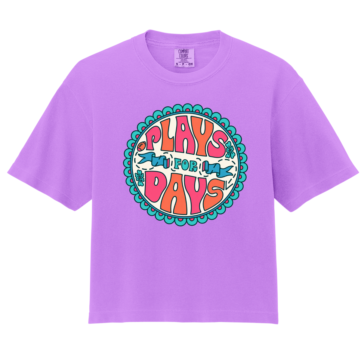 Plays for Days- Boxy Tee