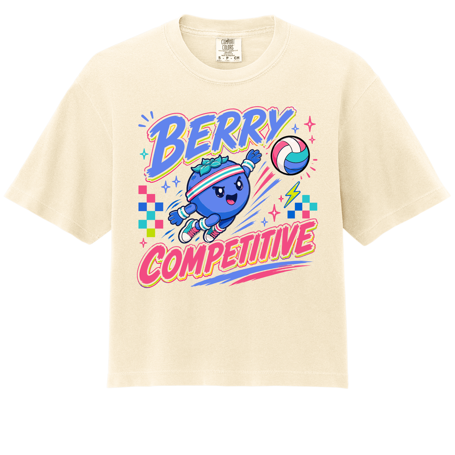 Berry Competitive - Boxy Tee