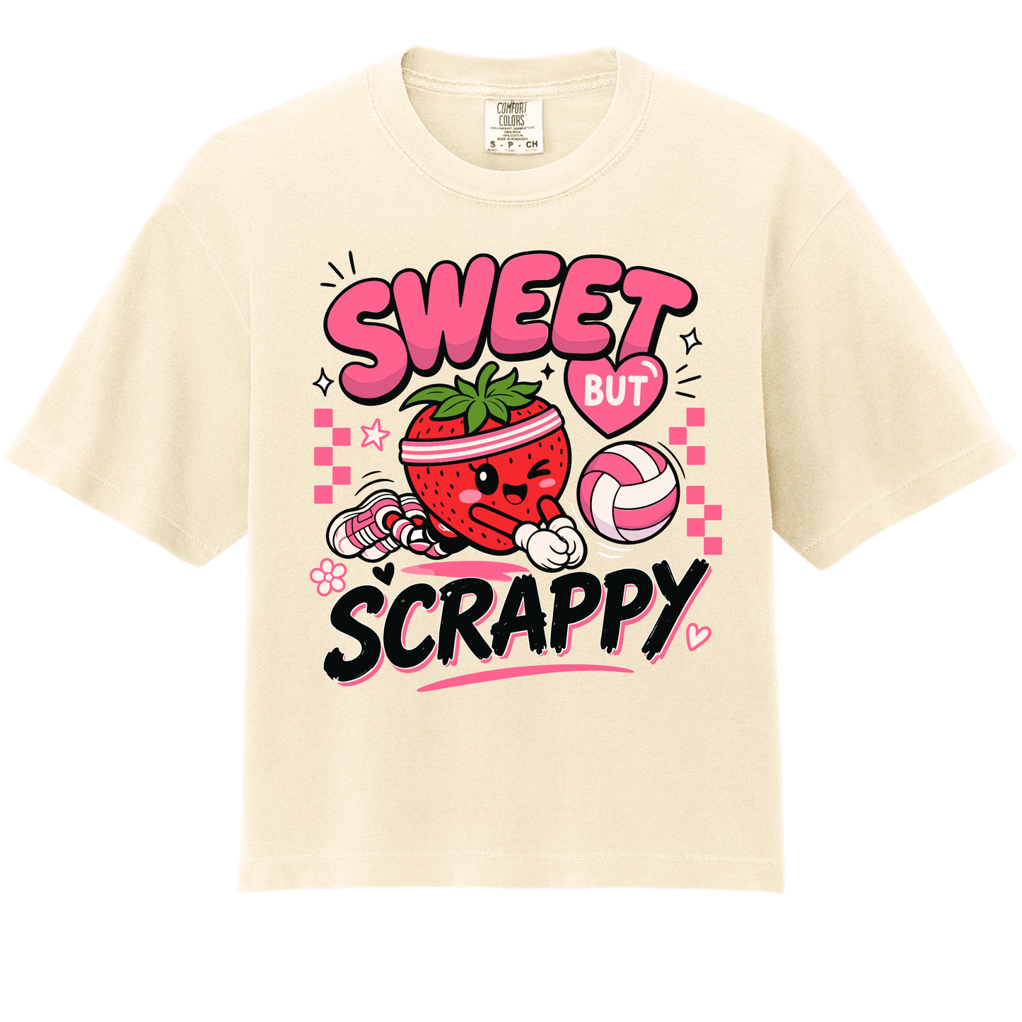 Sweet but Scrappy- Boxy Tee