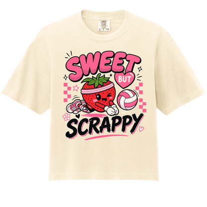 Sweet but Scrappy- Boxy Tee