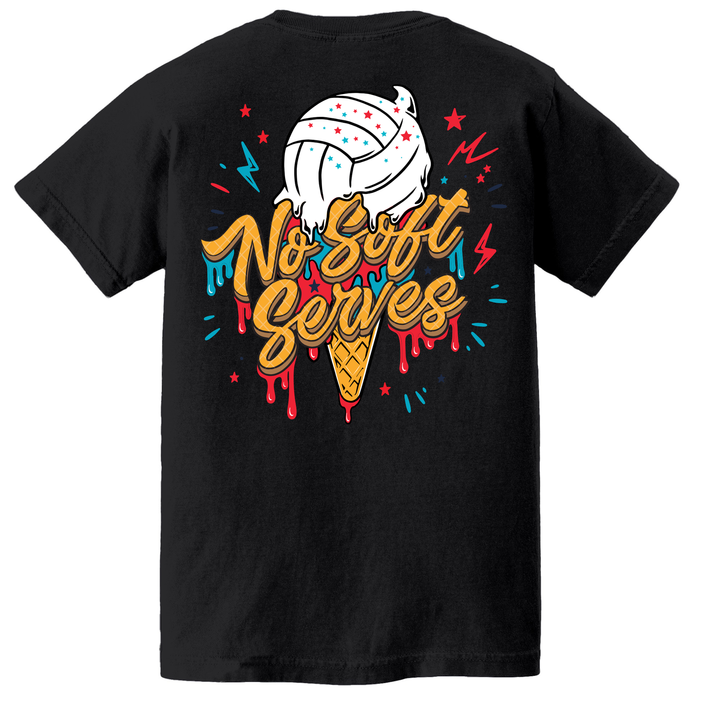 No Soft Serves Bomb Pop- ADULT COTTON