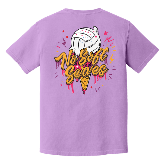 No Soft Serves Sunset Swirl- ADULT COTTON