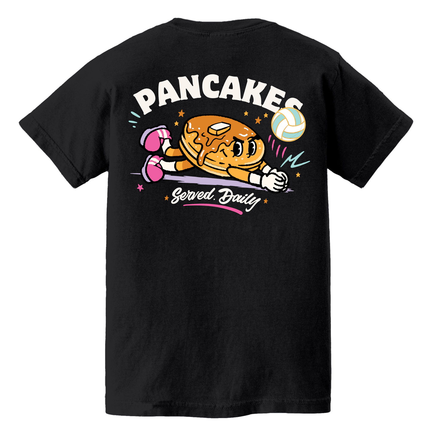Pancakes Served Daily- ADULT COTTON