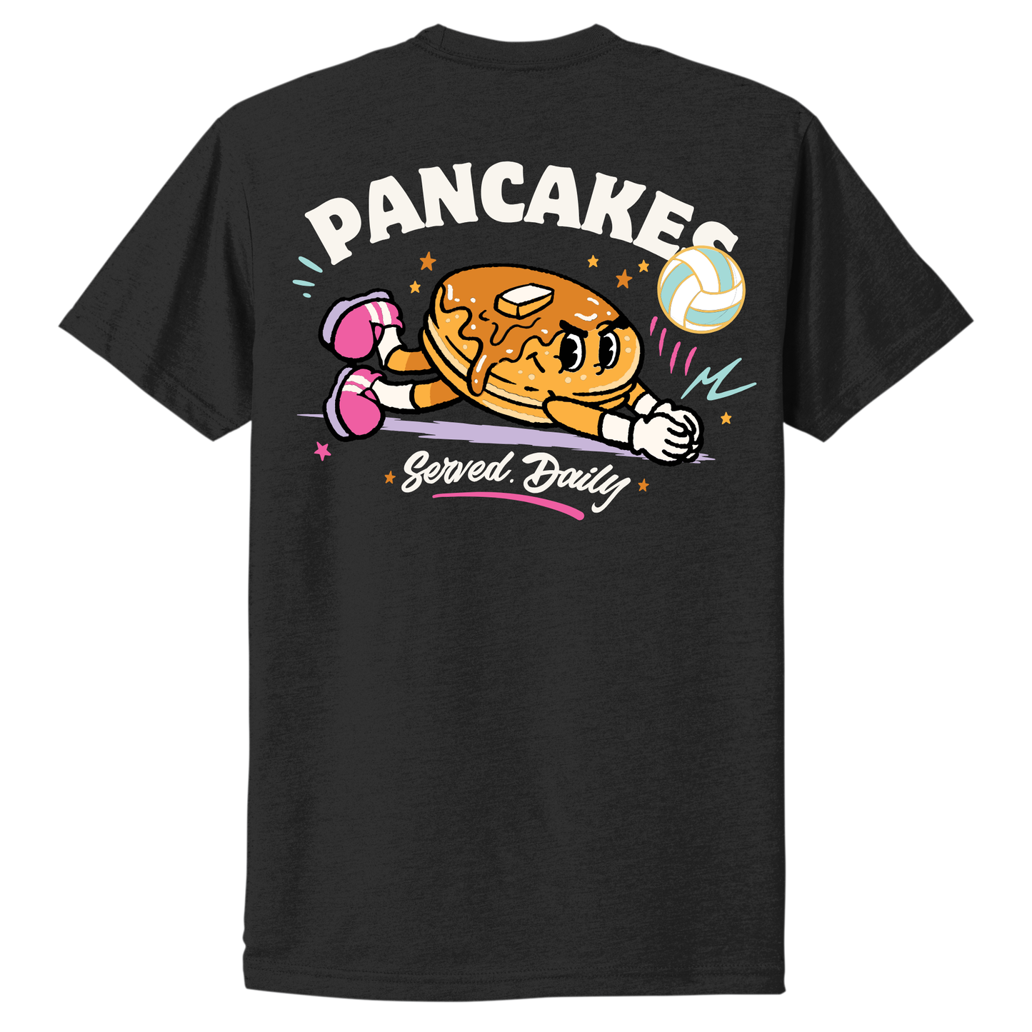 Pancakes Served Daily- Athletic- YOUTH