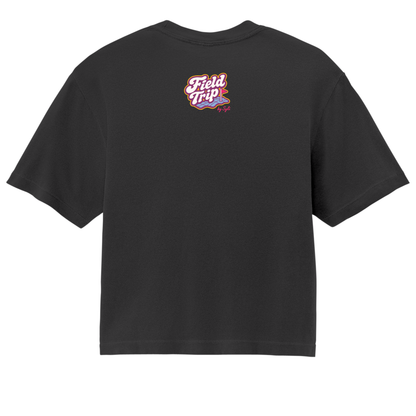 No Soft Serves Sunset Swirl- ADULT Boxy Tee