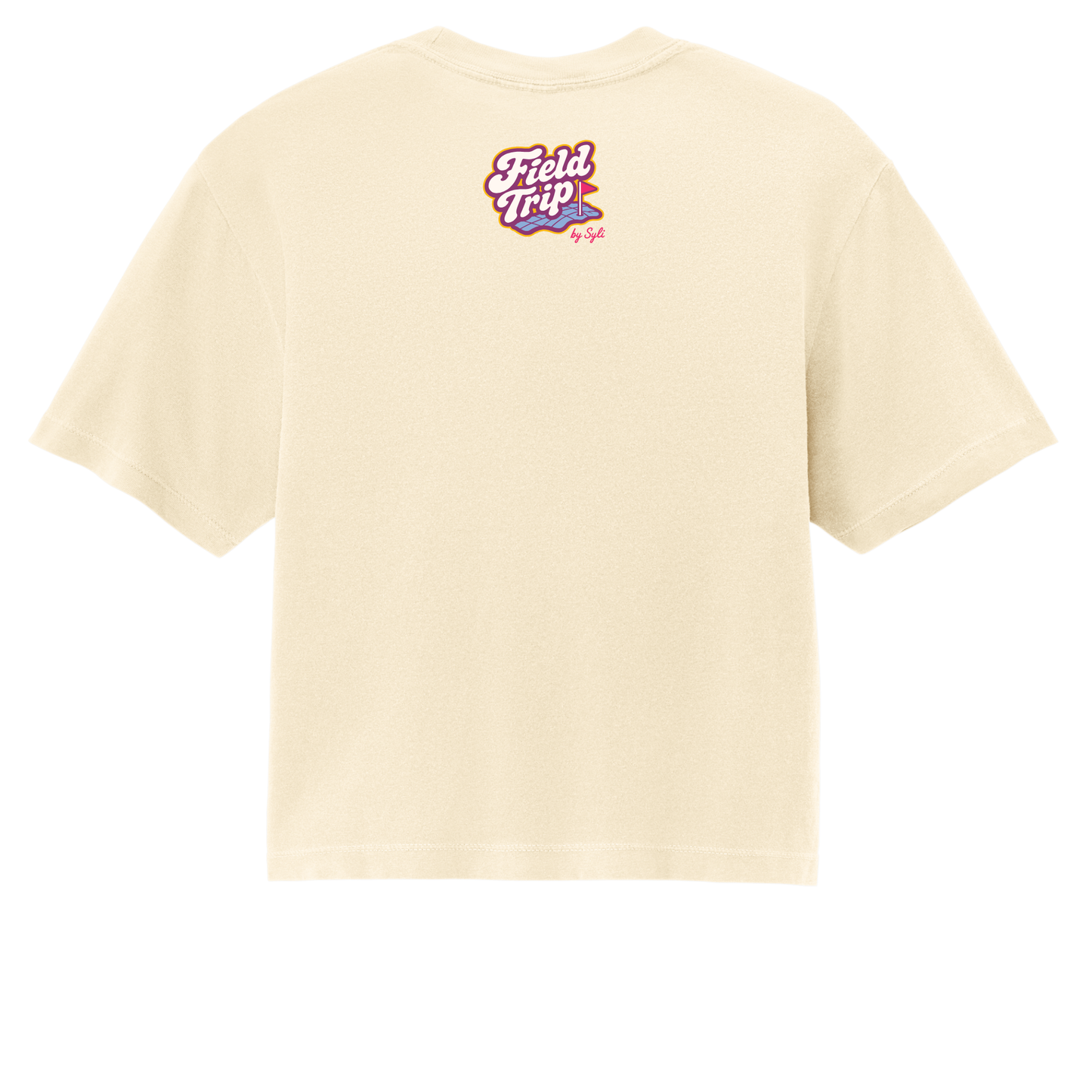 No Soft Serves Sunset Swirl- ADULT Boxy Tee