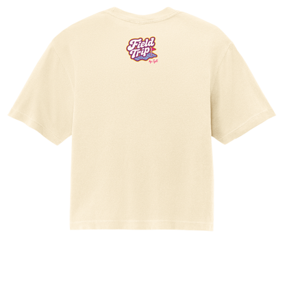 No Soft Serves Sunset Swirl- ADULT Boxy Tee
