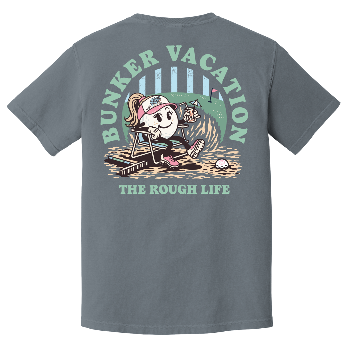 Bunker Vacation Augusta Rose- ADULT COTTON