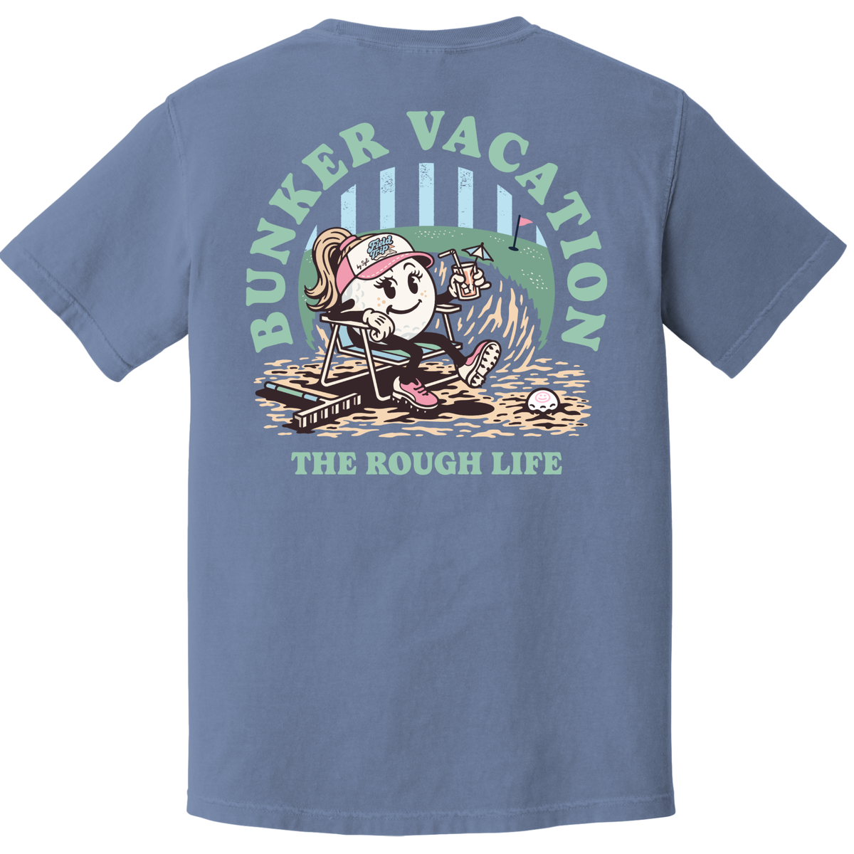 Bunker Vacation Augusta Rose- ADULT COTTON
