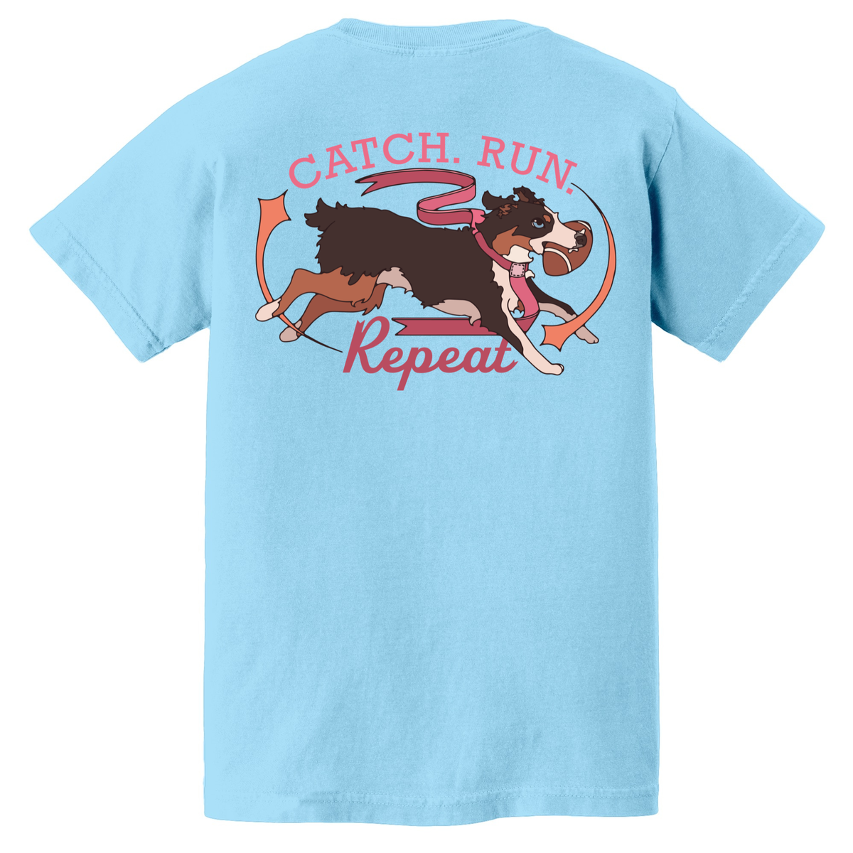 Run. Catch. Repeat. - YOUTH COTTON