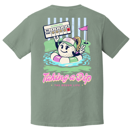 Taking A Dip Bubblegum- ADULT COTTON