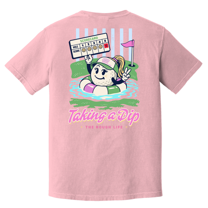 Taking A Dip Bubblegum- ADULT COTTON