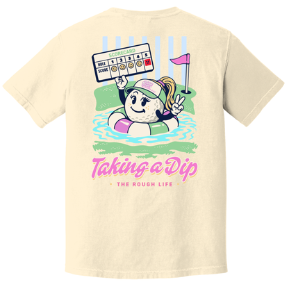 Taking A Dip Bubblegum- ADULT COTTON