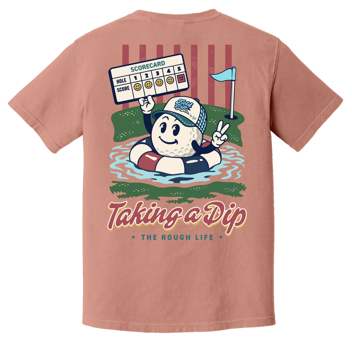 Taking a Dip Country Club- ADULT COTTON