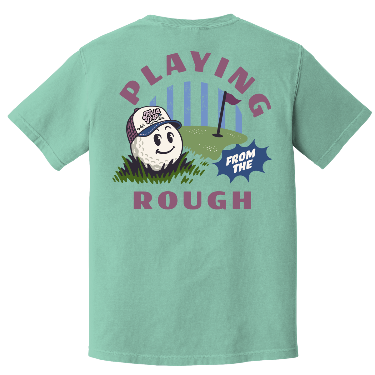 Playing from the Rough Blackberry - ADULT COTTON