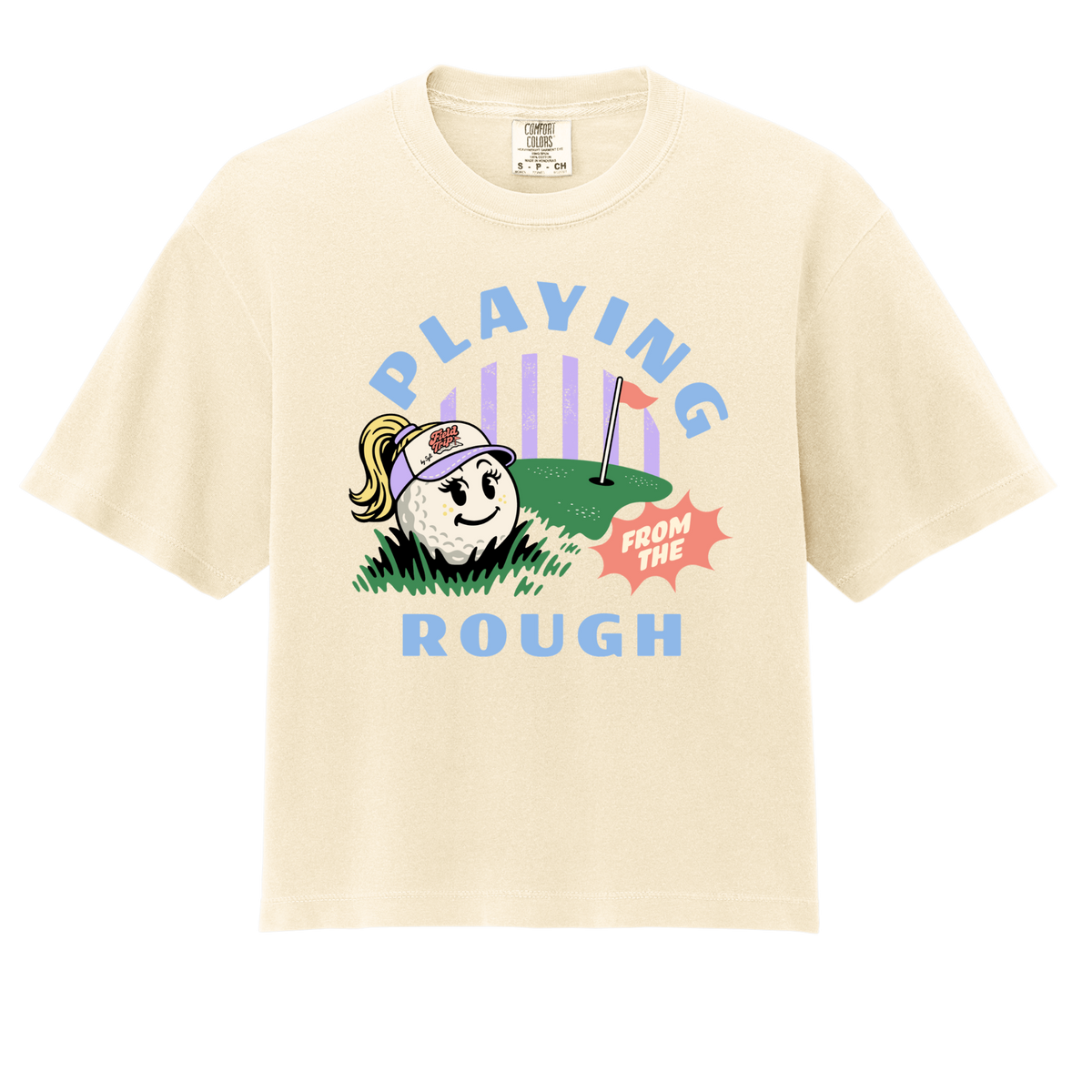 Playing from the Rough Garden Party- Boxy Tee