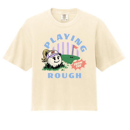 Playing from the Rough Garden Party- Boxy Tee